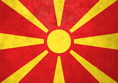 Flag of North Macedonia