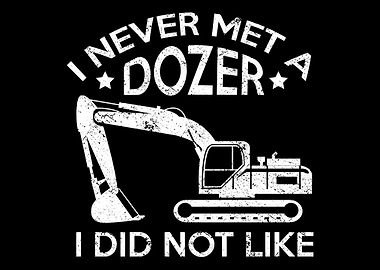 Bulldozer Digger Excavator