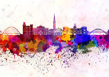 Newcastle skyline