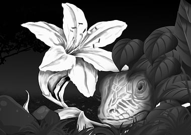 Fantasy Creature in Black