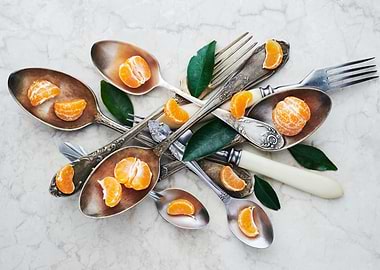 Spoon tangerines