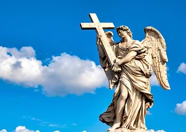 Angel with the Cross