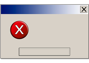Error box clean empty