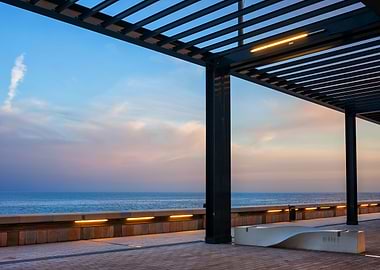 Sea Promenade In Monaco