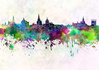 Oxford skyline