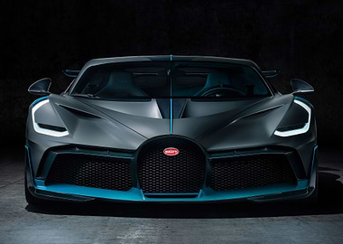 Bugatti Divo 2019 race car