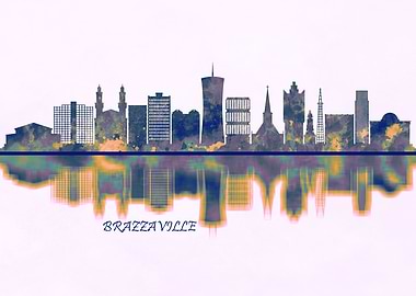 Brazzaville skyline