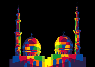 islamic pray popart