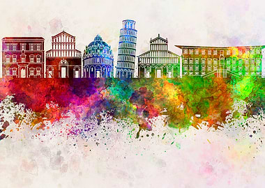Pisa skyline