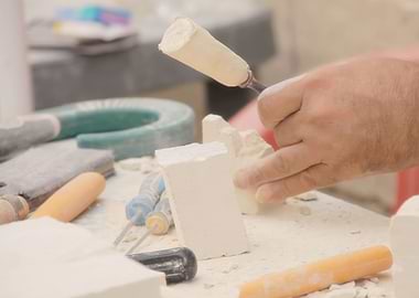 Stone soft carving hands d