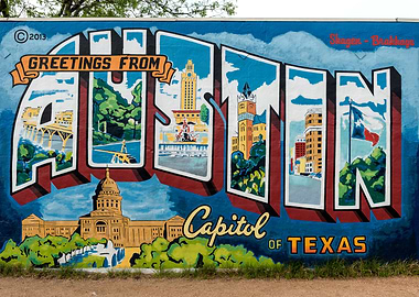 Austin Welcome Billboard