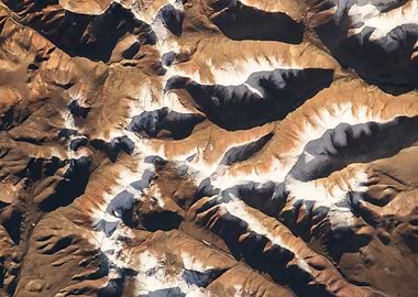 The Himalayas from Space