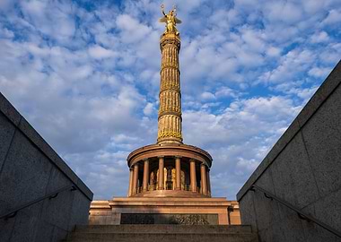 Victory Column In Berlin