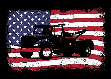 Tow Truck Driver Wrecker