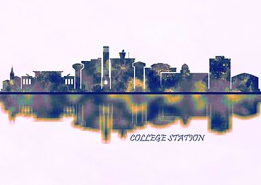 College Station Skyline