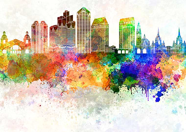 San Diego V2 skyline