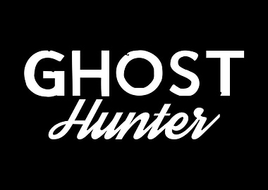 Ghost Hunter Lettering