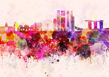 Singapore V2 skyline