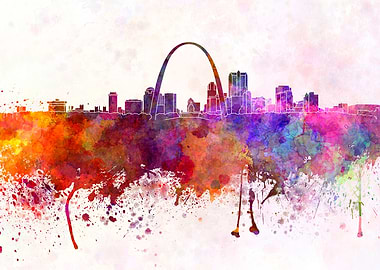 St Louis skyline