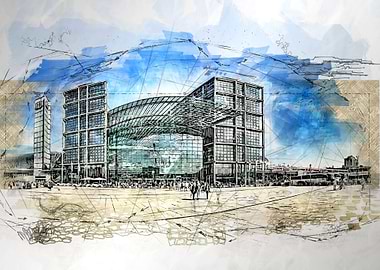 Travel Berlin City Art