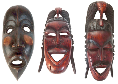 masks africa smile