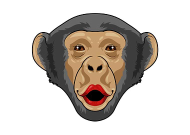 Monkey Kiss mouth
