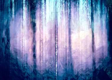 Violet forest artwork