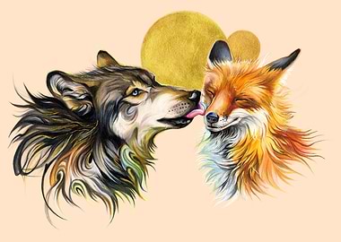 Wolf and Fox