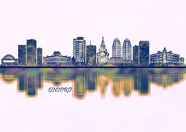 Dnipro Skyline