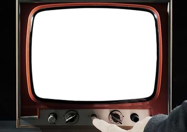 TV vintage darkness hand o