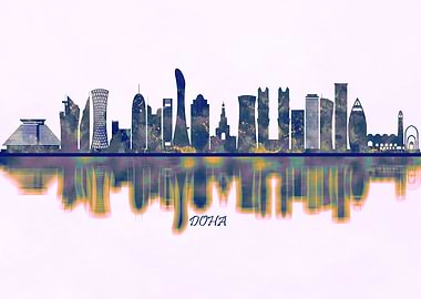 Doha Skyline