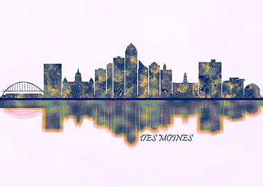 Des Moines Skyline