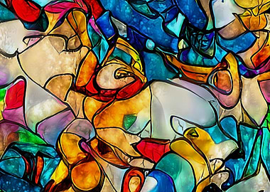 Sparkling emerald fractal