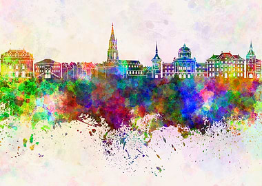Toulouse skyline