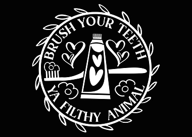 Brush your teeth Poster