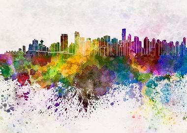 Vancouver skyline