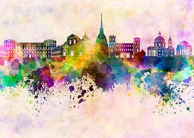 Turin skyline