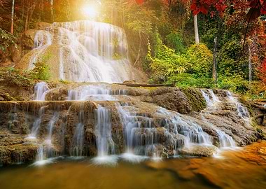 Golden Waterfall