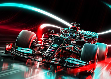 Mercedes AMG F1 W12 Car