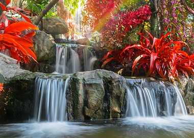 Red Waterfall