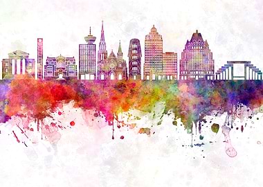 Vancouver V2 skyline