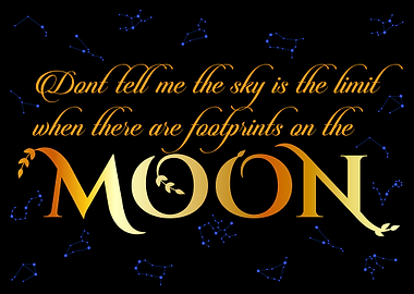 Inspirational moon quotes