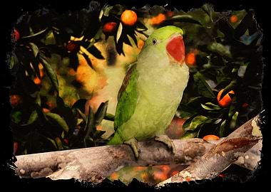 Parrot in Jungle