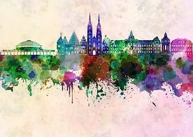 Wroclaw skyline