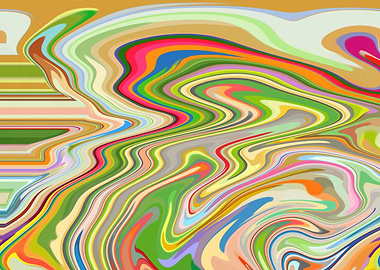 Abstract Color Faces 1