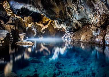 Grjotagja Iceland Nature