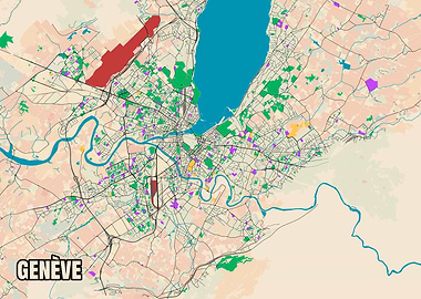 Genve Map