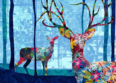 Deer in the Forest I