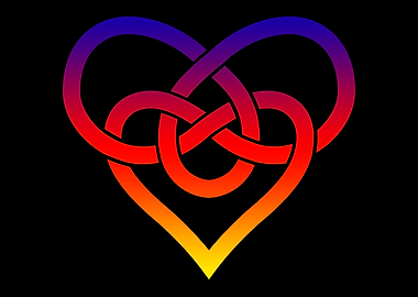 Colorful Infinite Heart