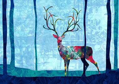 Deer in the Forest II